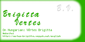 brigitta vertes business card