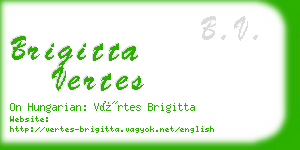 brigitta vertes business card